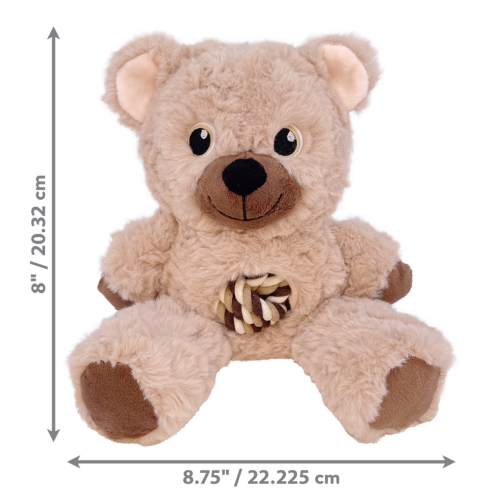 Kong Knots Teddy Assorted Dog Toy
