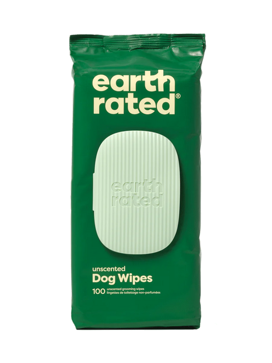 Earth Rated Plant-Based Dog Grooming Wipes