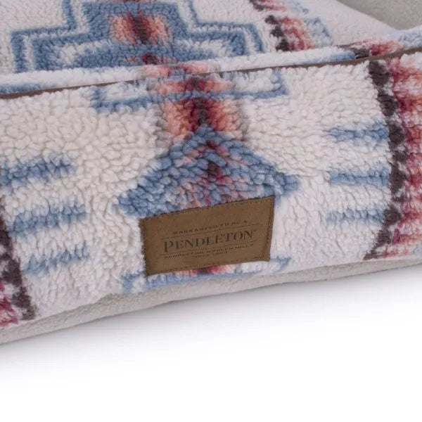 Pendleton Harding Rosewood Kuddler Berber Dog Bed