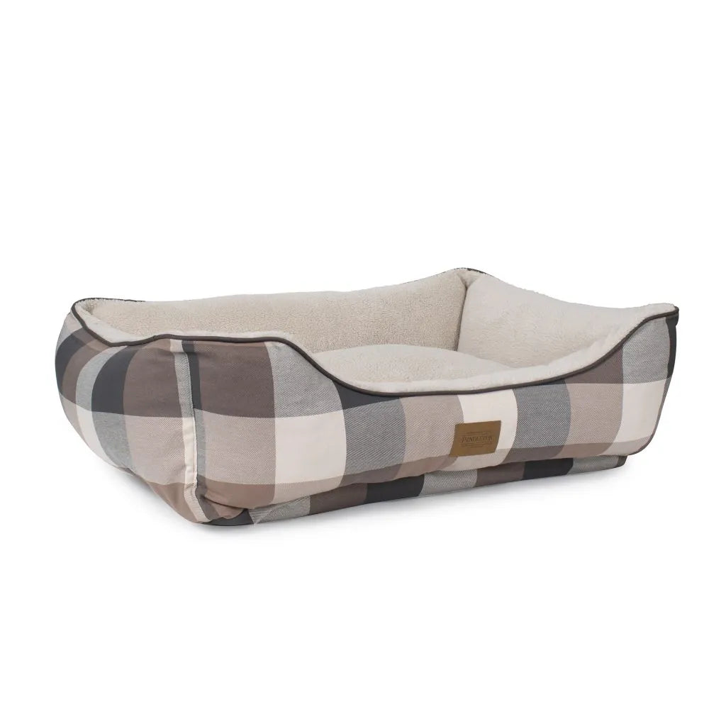 Pendleton Block Plaid Kuddler Dog Bed