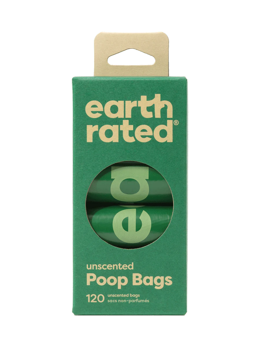 Earth Rated Poop Bags on Refill Rolls 120ct