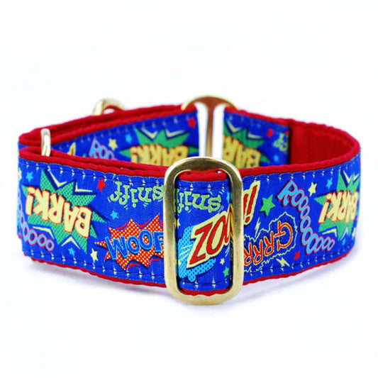 Super Dog! – Exclusive Buckle Martingale Dog Collar