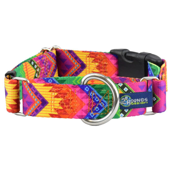 BFF (Best Friends Forever) Buckle Martingale Dog Collar – EarthStyle