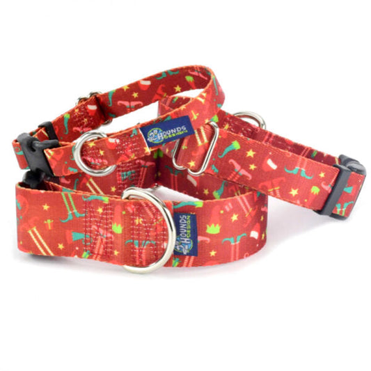 Elf Shoes Christmas Martingale Dog Collar – EarthStyle