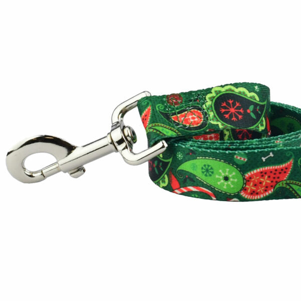 Holiday Paisley Dog Leash – EarthStyle