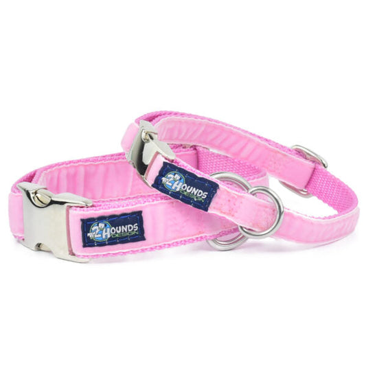 Light Pink Velvet Essential Dog Collar