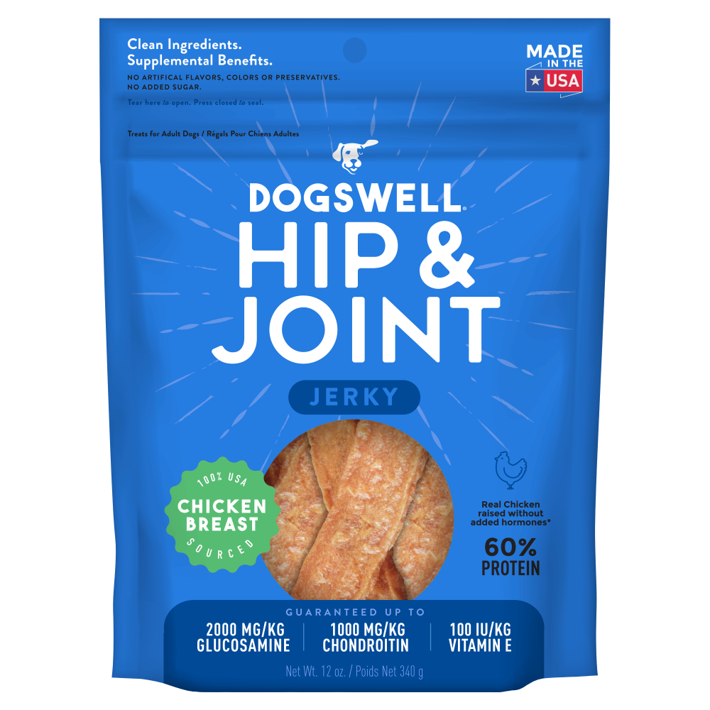 Dogswell Hip & Joint Jerky Chicken Breast Dog Treats