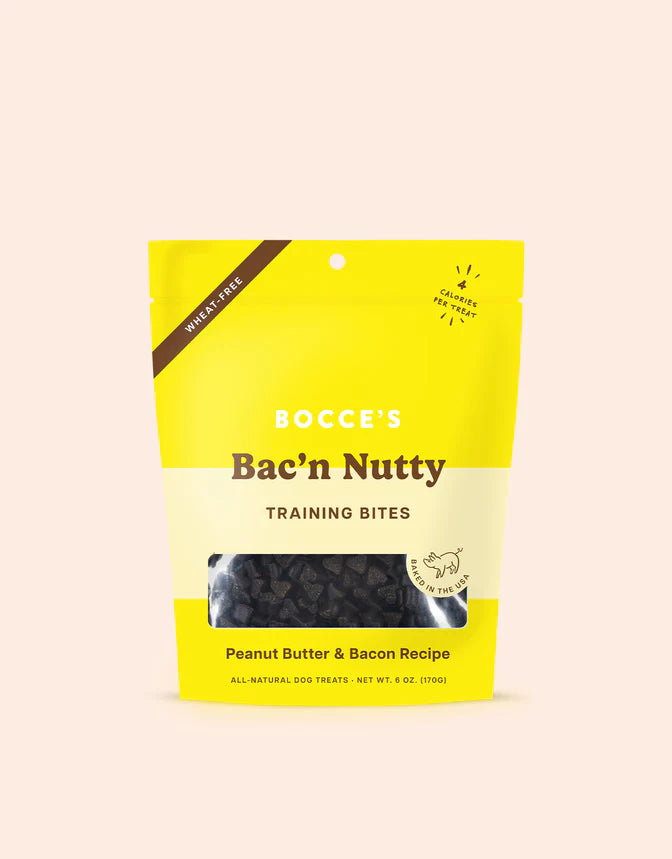 Bocce's Bac N Nutty Training Bites