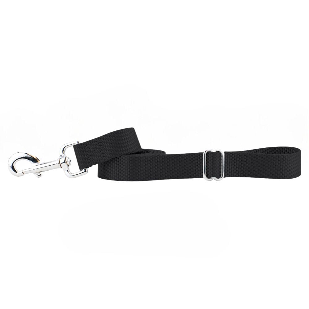 Black Nylon Dog Leash