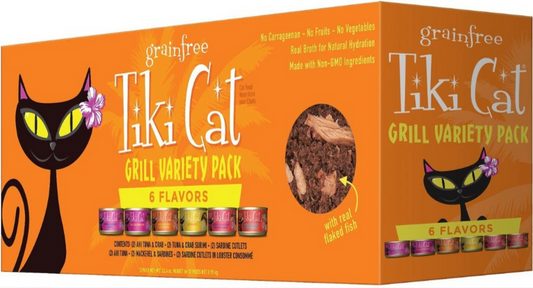 Tiki Cat Grill Variety Pack Canned Wet Cat Food