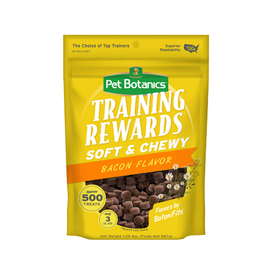 Pet Botanics Training Rewards Soft & Chewy Bacon Dog Treats