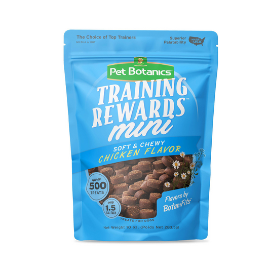 Pet Botanics Training Rewards Mini Soft & Chewy Chicken Dog Treats