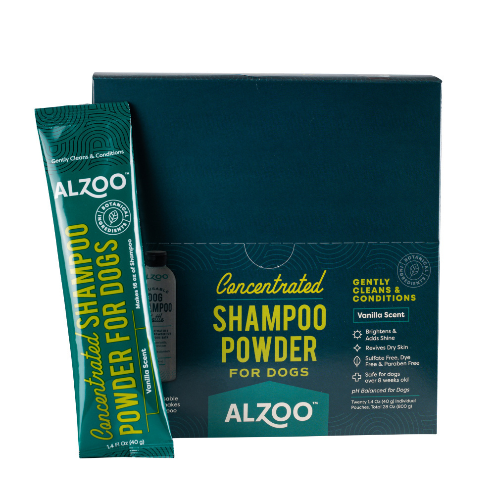 Alzoo Sustainable Concentrated Powder Shampoo Pouch