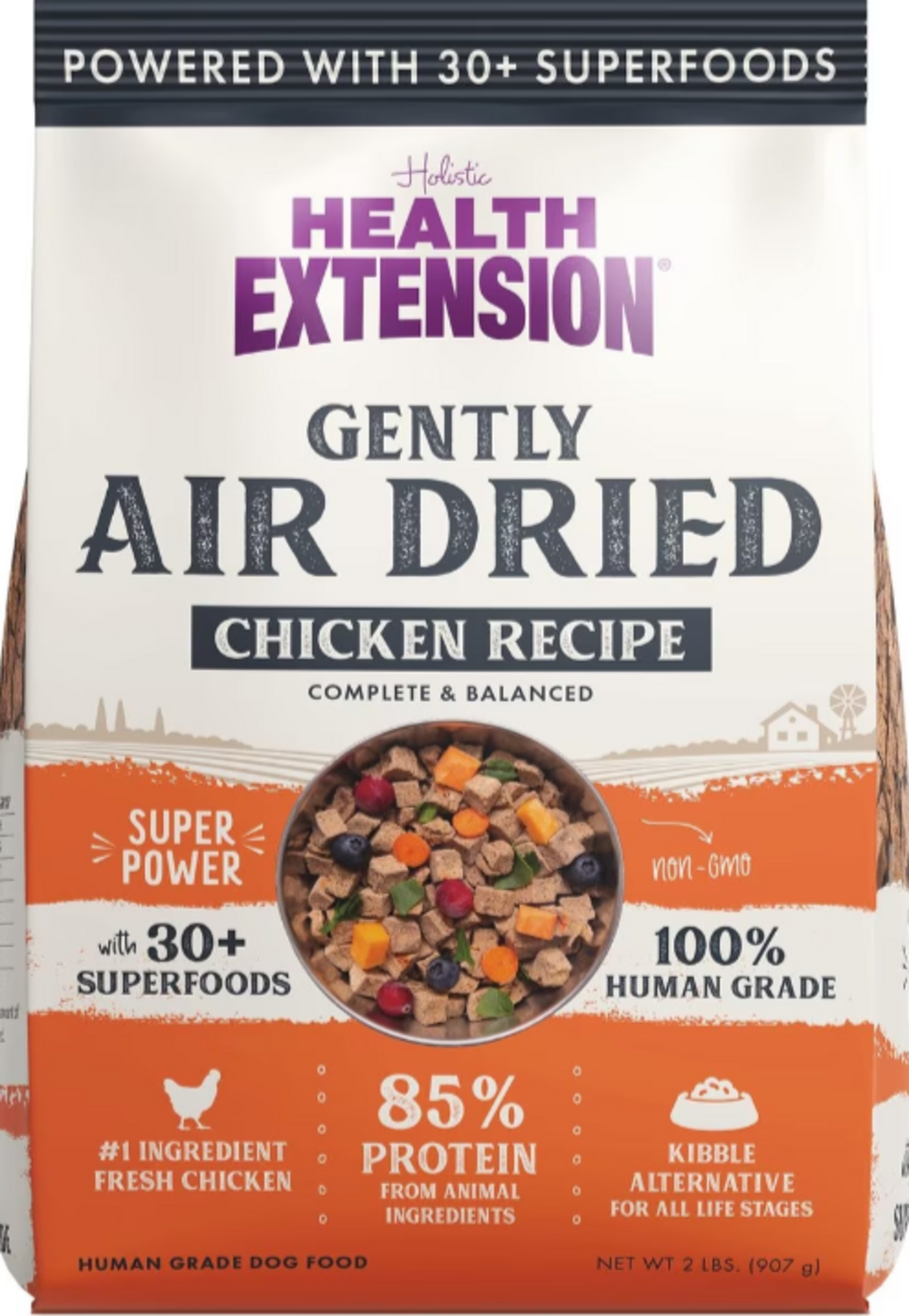 Health Extension Gently Air Dried Chicken Recipe Dog Food