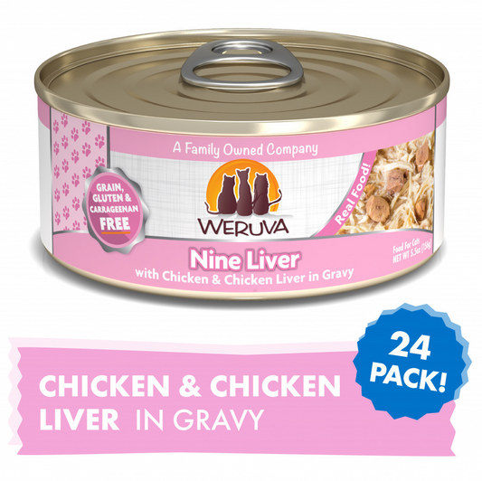 Weruva Nine Liver Canned Cat Food