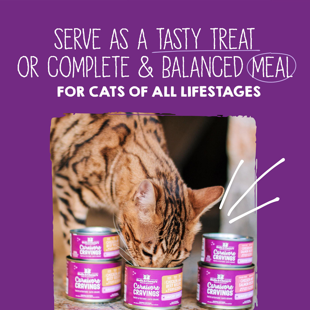 Stella & Chewy's Carnivore Cravings Savory Shreds Variety Pack Canned Cat Food