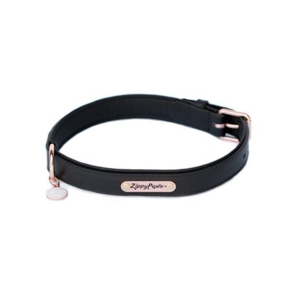 ZippyPaws Legacy Collection Black Dog Collar