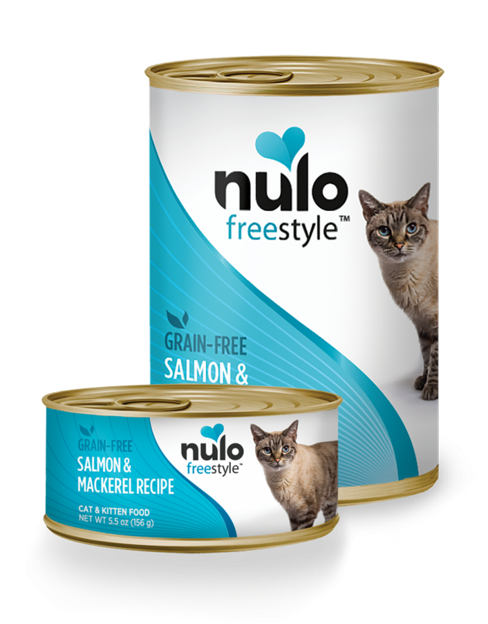 Nulo FreeStyle Grain Free Salmon and Mackerel Recipe Canned Kitten & Cat Food