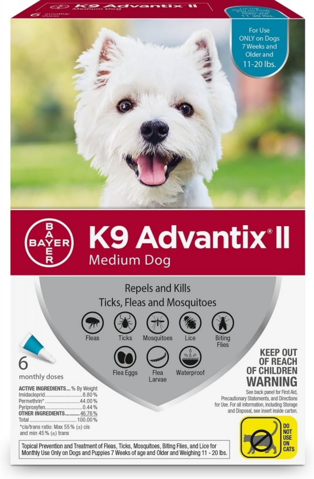 K9 Advantix II Medium Dog