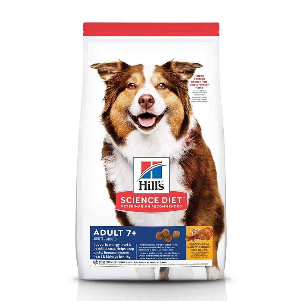 Hill's Science Diet Adult 7+ Chicken, Rice, and Barley Recipe Dry Dog Food