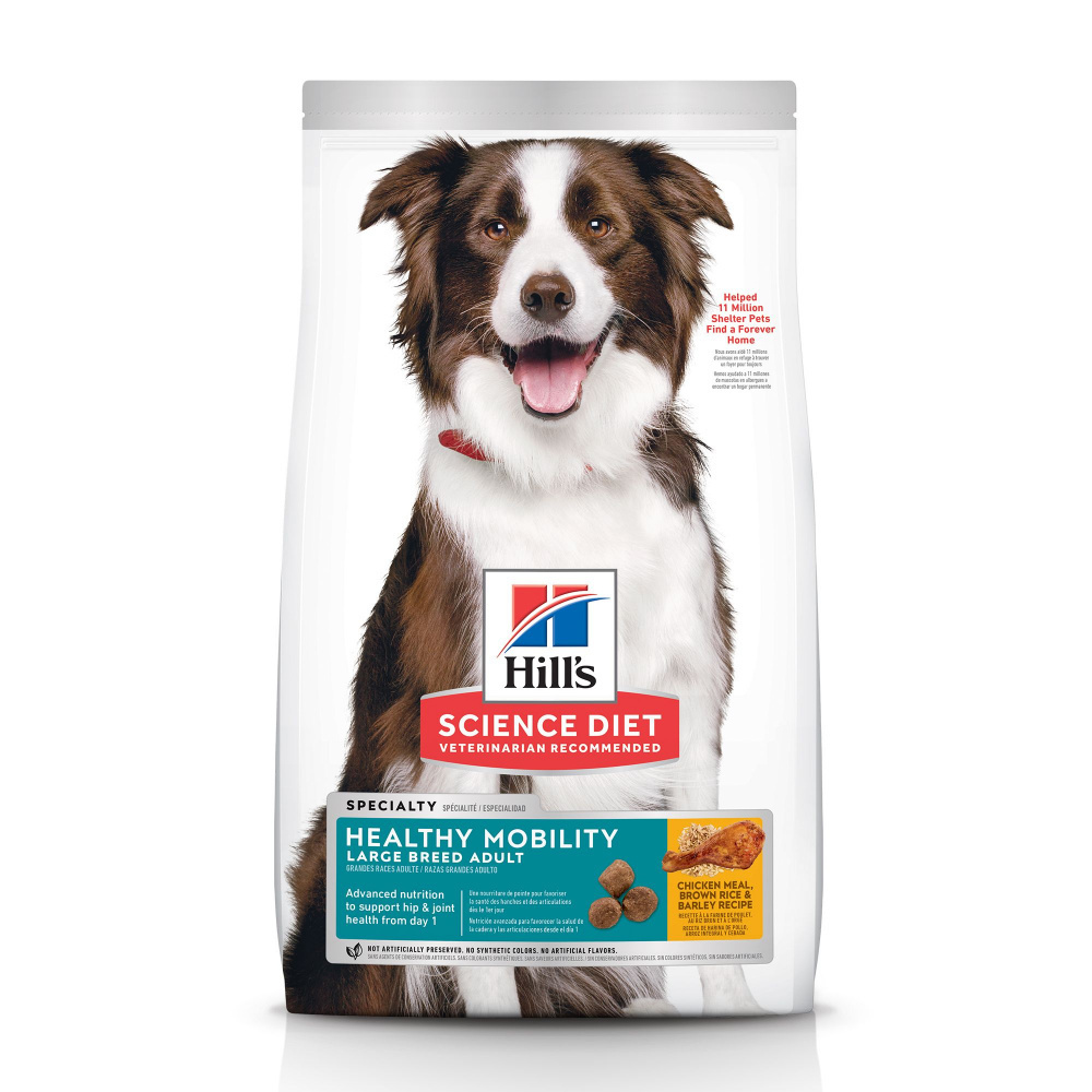 Hill's Science Diet Adult Healthy Mobility Large Breed Chicken Meal, Brown Rice & Barley Recipe Dry Dog Food