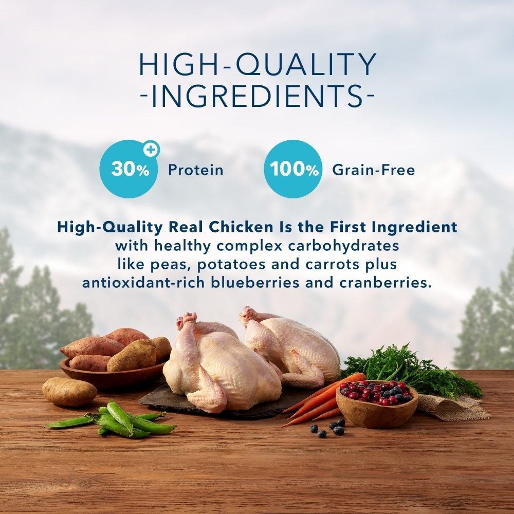 Blue Buffalo Wilderness High-Protein Grain-Free Adult Chicken Recipe Dry Cat Food