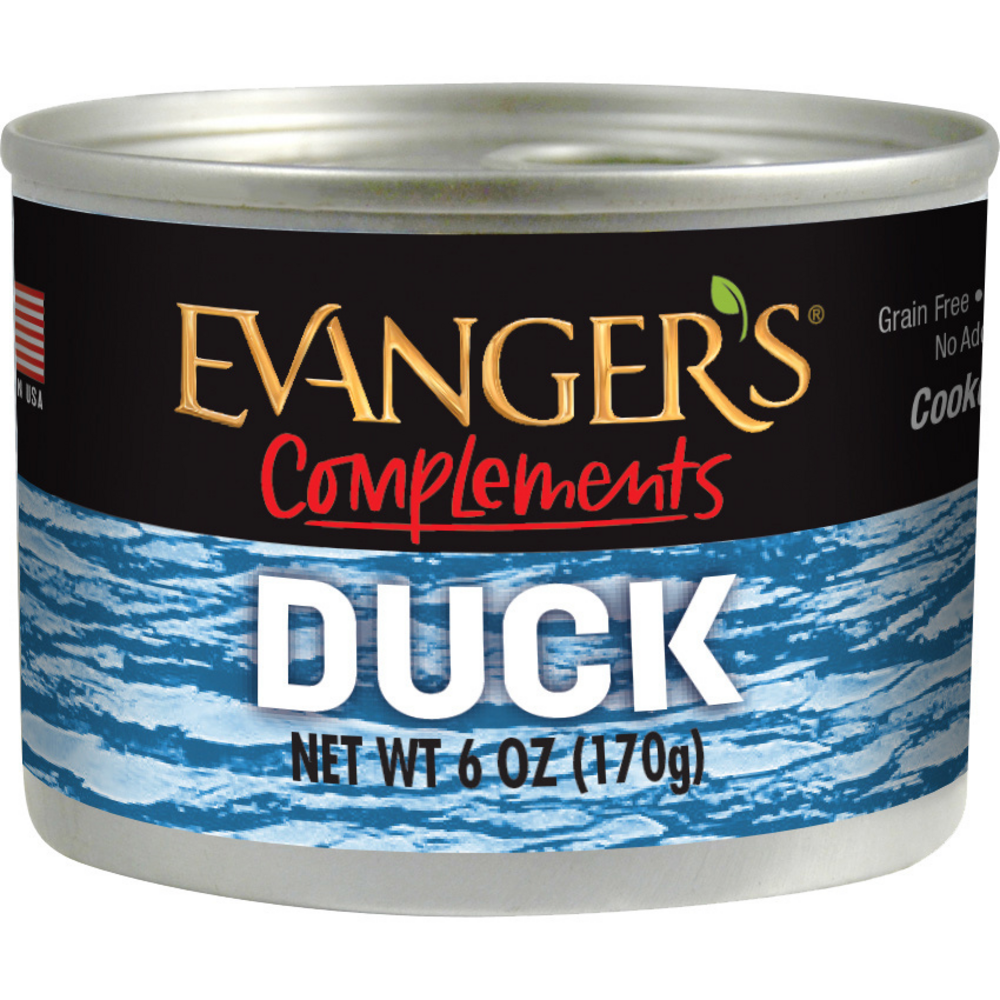 Evangers Grain Free Duck Canned Dog and Cat Food