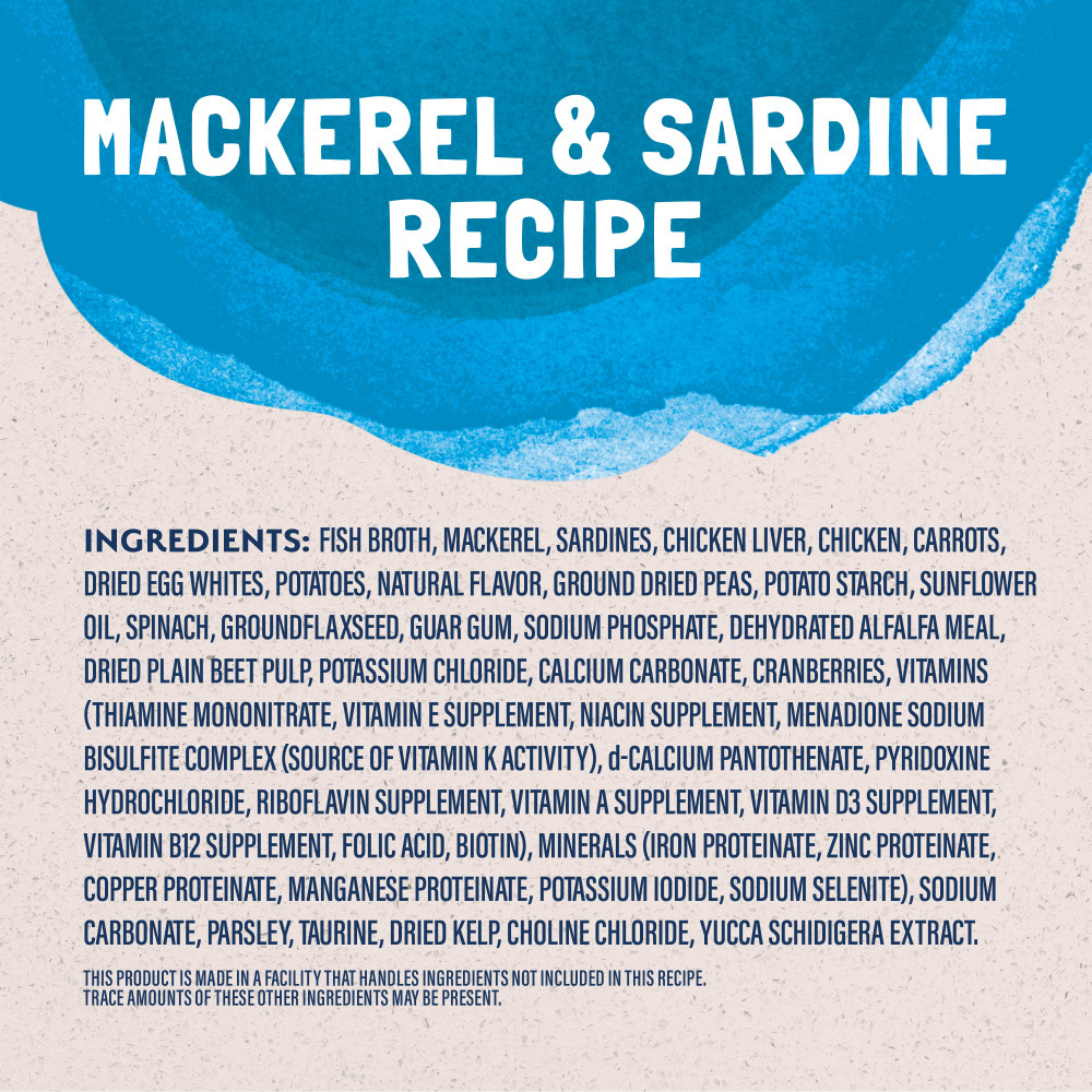 Natural Balance Original Ultra Platefulls Mackerel & Sardine Recipe Morsels in Gravy Wet Cat Food Pouches