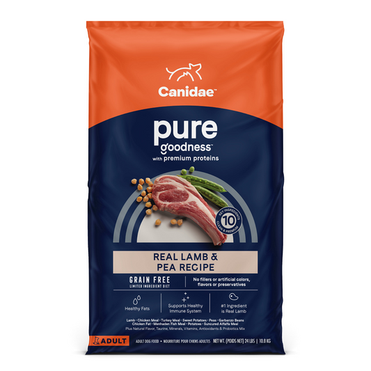 Canidae Pure Goodness Real Lamb & Sweet Potato Recipe Adult Dry Dog Food