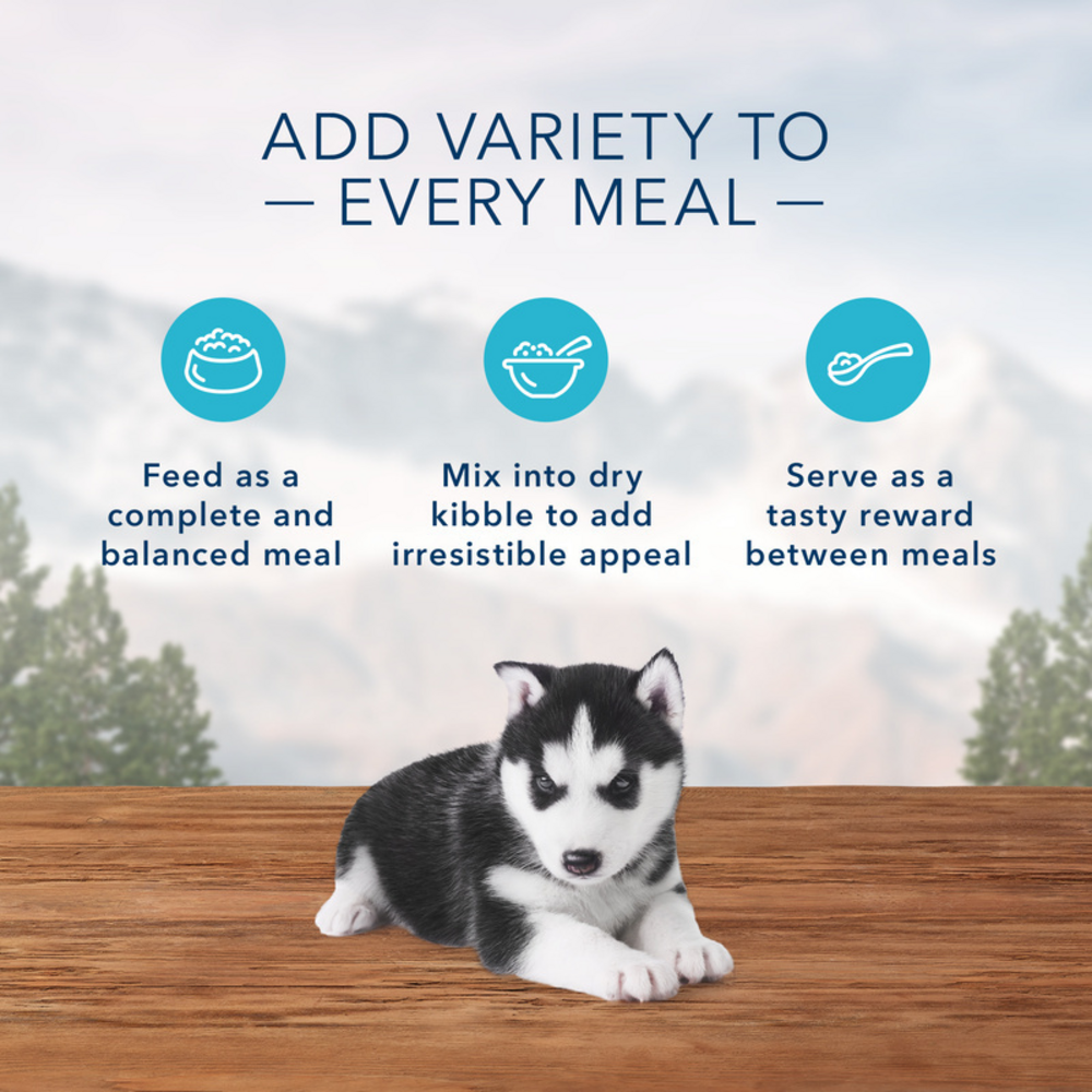 Blue Buffalo Wilderness High-Protein Grain-Free Turkey & Chicken Grill Puppy Canned Dog Food