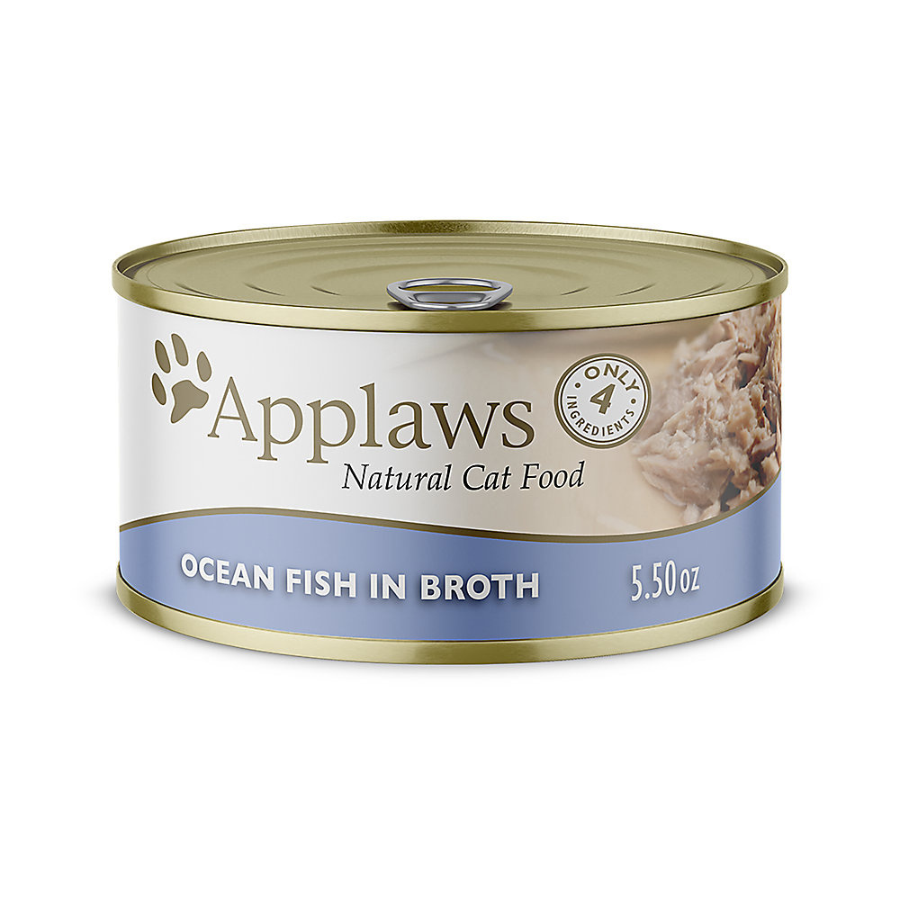 Applaws Natural Wet Cat Food Ocean Fish in Broth