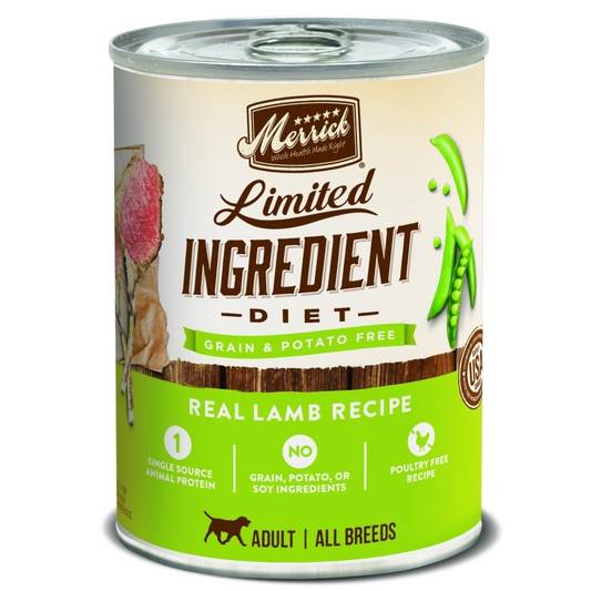 Merrick Limited Ingredient Diet Real Lamb Recipe Canned Dog Food