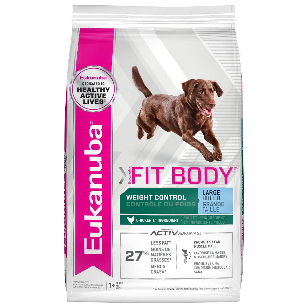 Eukanuba Fit Body Weight Control Large Breed Dry Dog Food