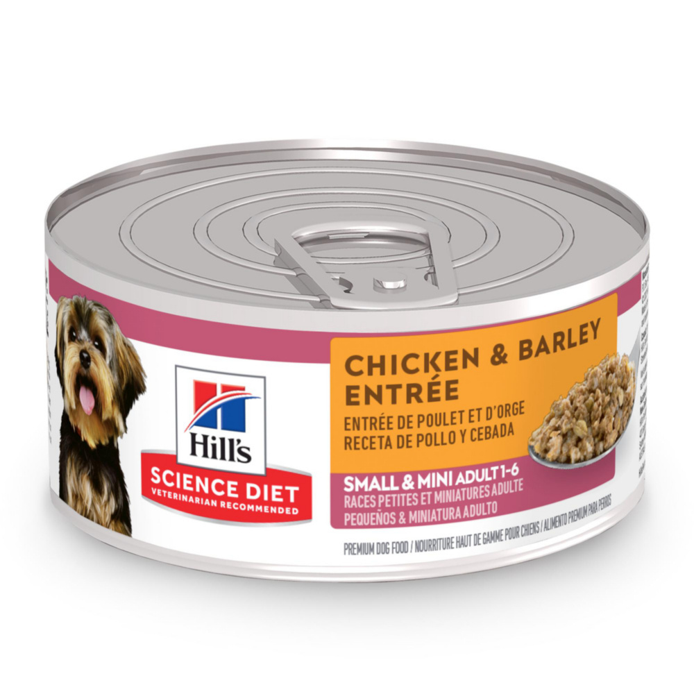 Hill's Science Diet Adult Small Paws Chicken & Barley Entree Canned Dog Food