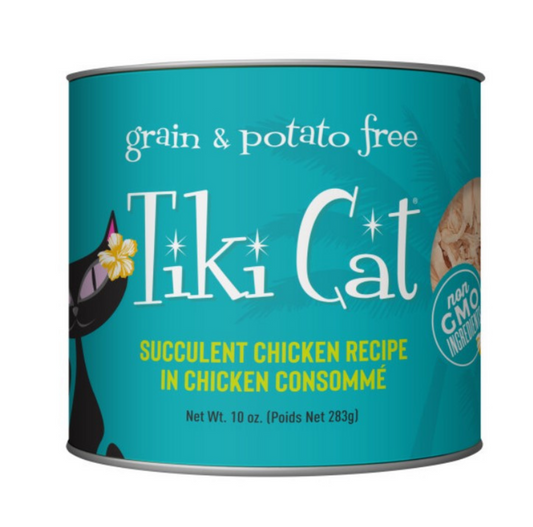 Tiki Cat Luau Succulent Chicken Canned Wet Cat Food