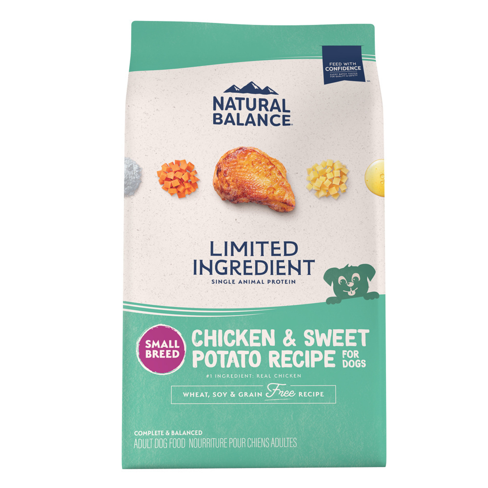 Natural Balance Limited Ingredient Grain Free Chicken & Sweet Potato Small Breed Recipe Dry Dog Food