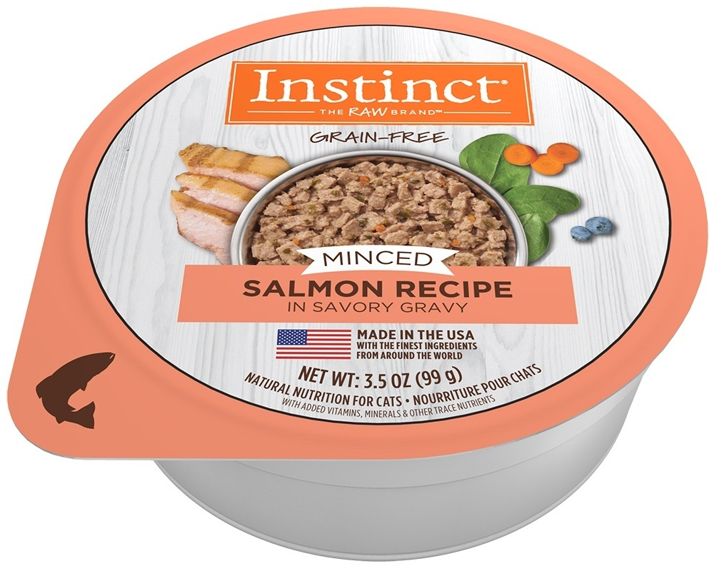 Instinct Adult Grain Free Minced Recipe with Real Rabbit Natural Cat food Cups