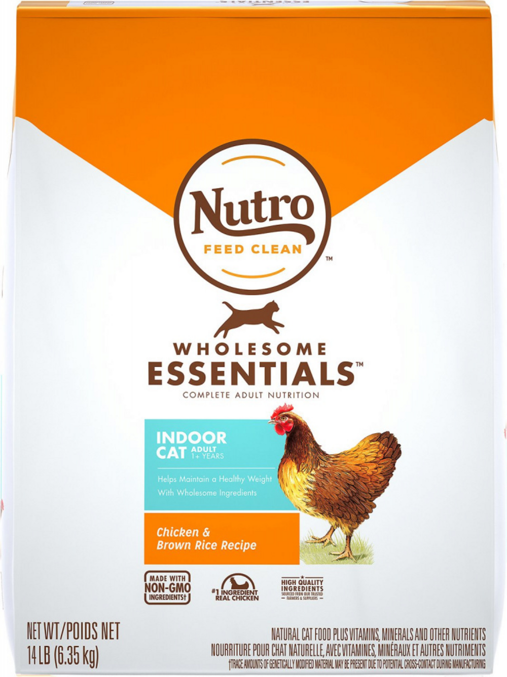 Nutro Wholesome Essentials Indoor Chicken and Brown Rice Recipe Adult Dry Cat Food