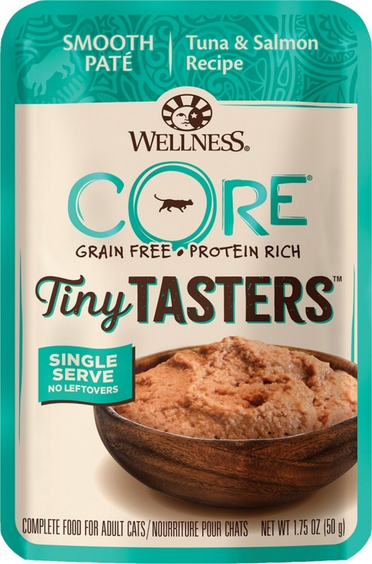 Wellness CORE Tiny Tasters Tuna & Salmon Pate Wet Cat Food