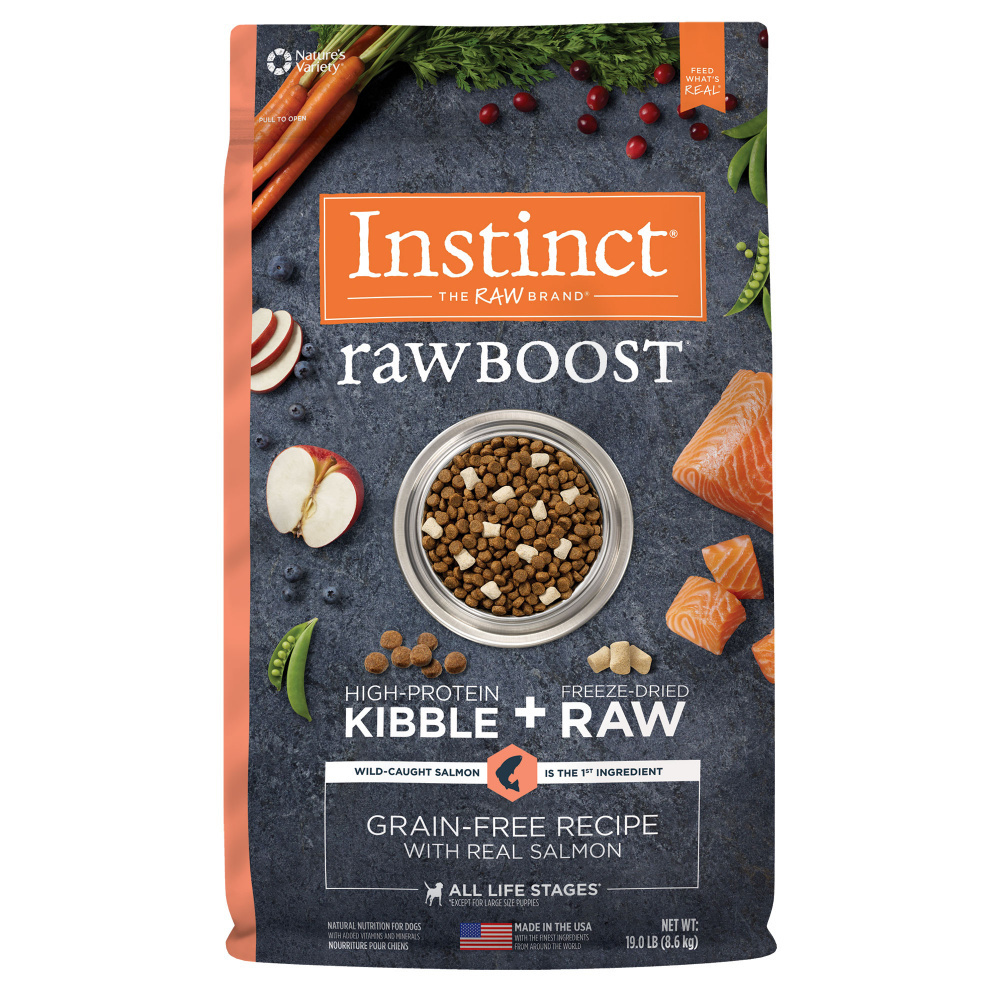 Instinct Raw Boost Grain Free Real Salmon Recipe Dog Food