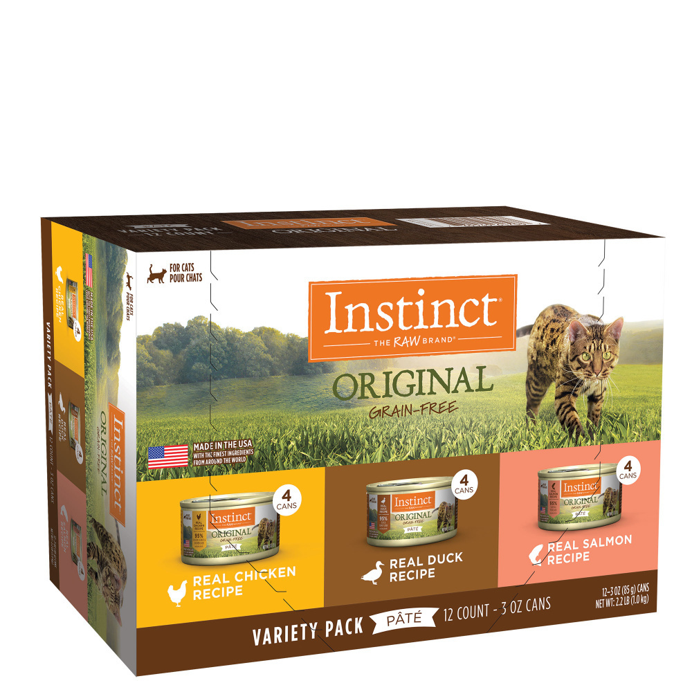 Instinct Grain-Free Recipe Variety Pack Canned Cat Food