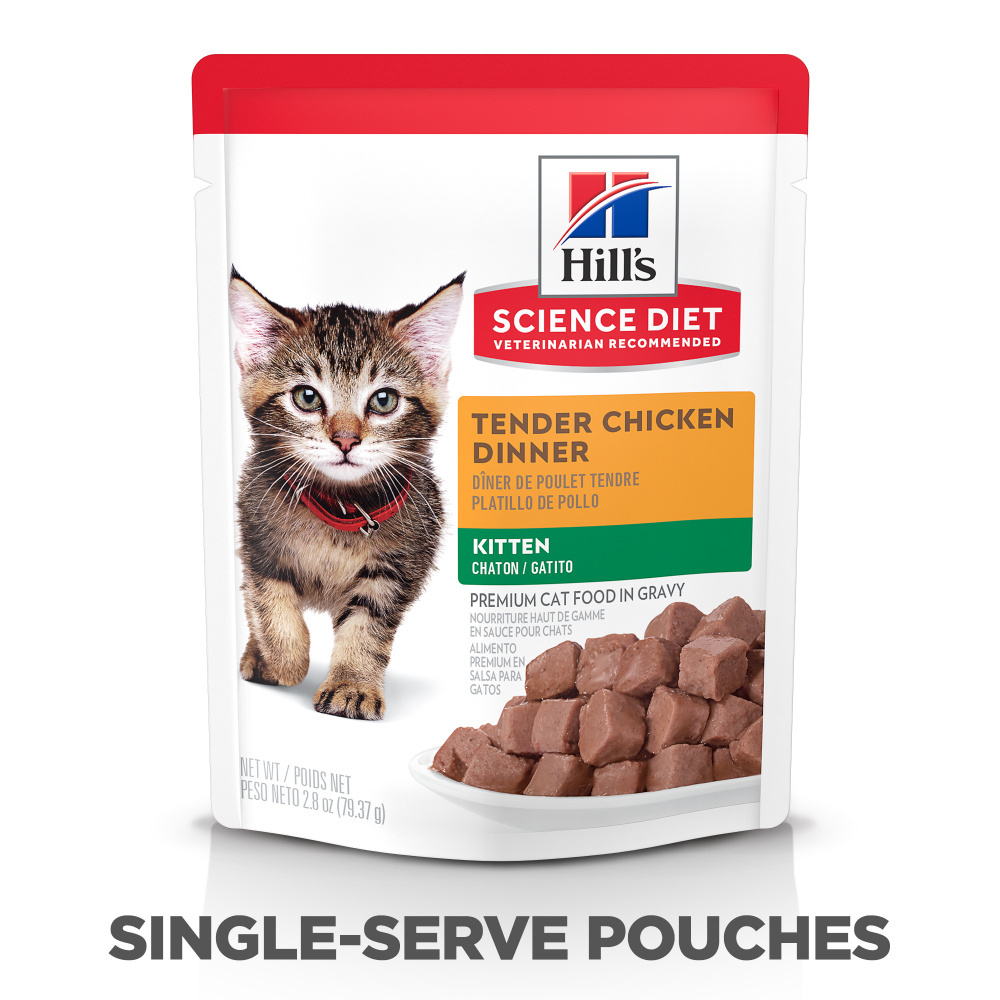 Hill's Science Diet Tender Chicken Dinner Kitten Wet Cat Food