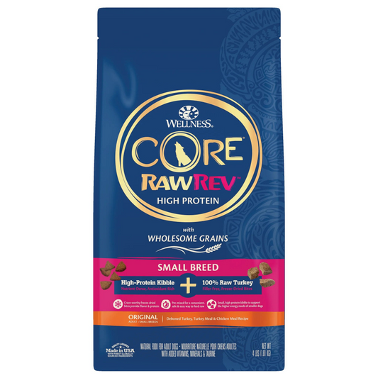 Wellness CORE RawRev Wholesome Grains Original Small Breed Recipe Dry Dog Food