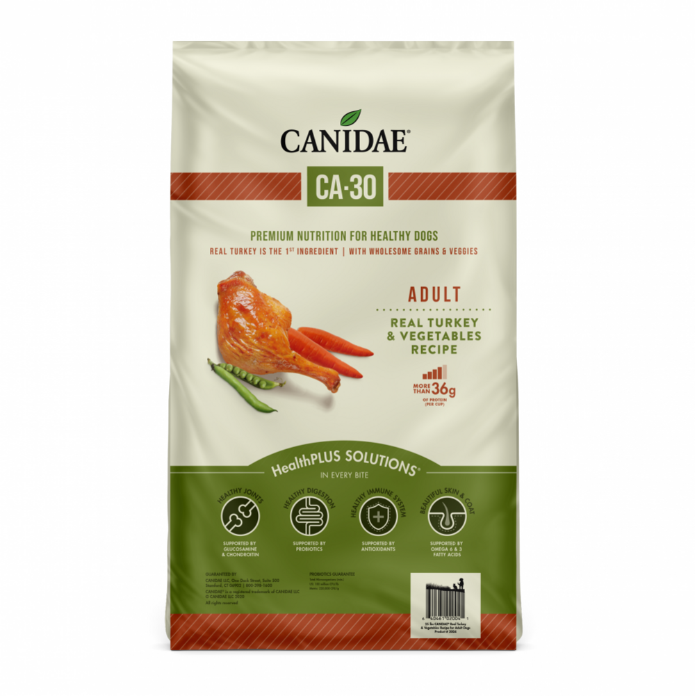 Canidae CA-30 Real Turkey, Peas & Carrots Recipe Dry Dog Food