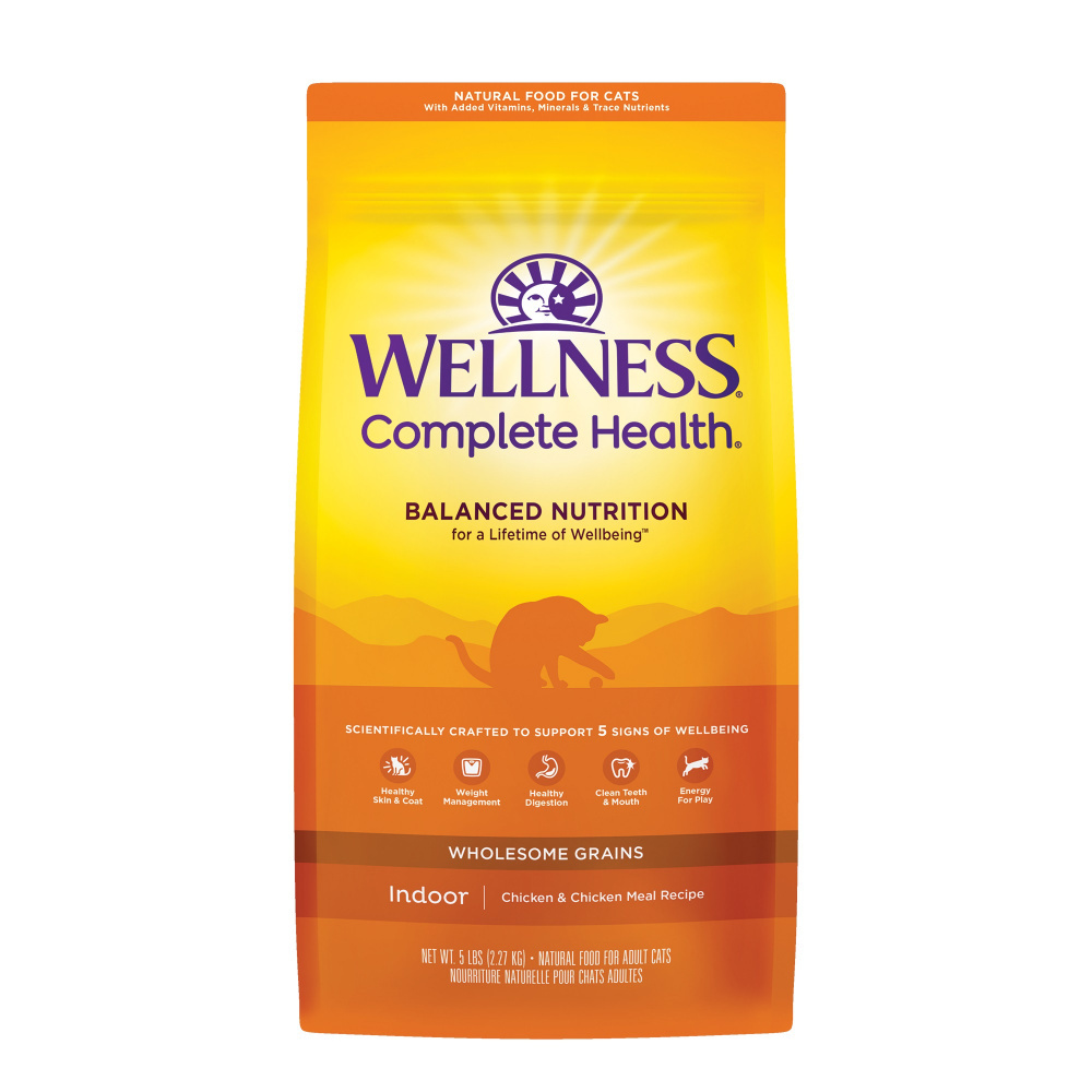 Wellness Complete Health Indoor Health Deboned Chicken & Chicken Meal Recipe Dry Cat Food