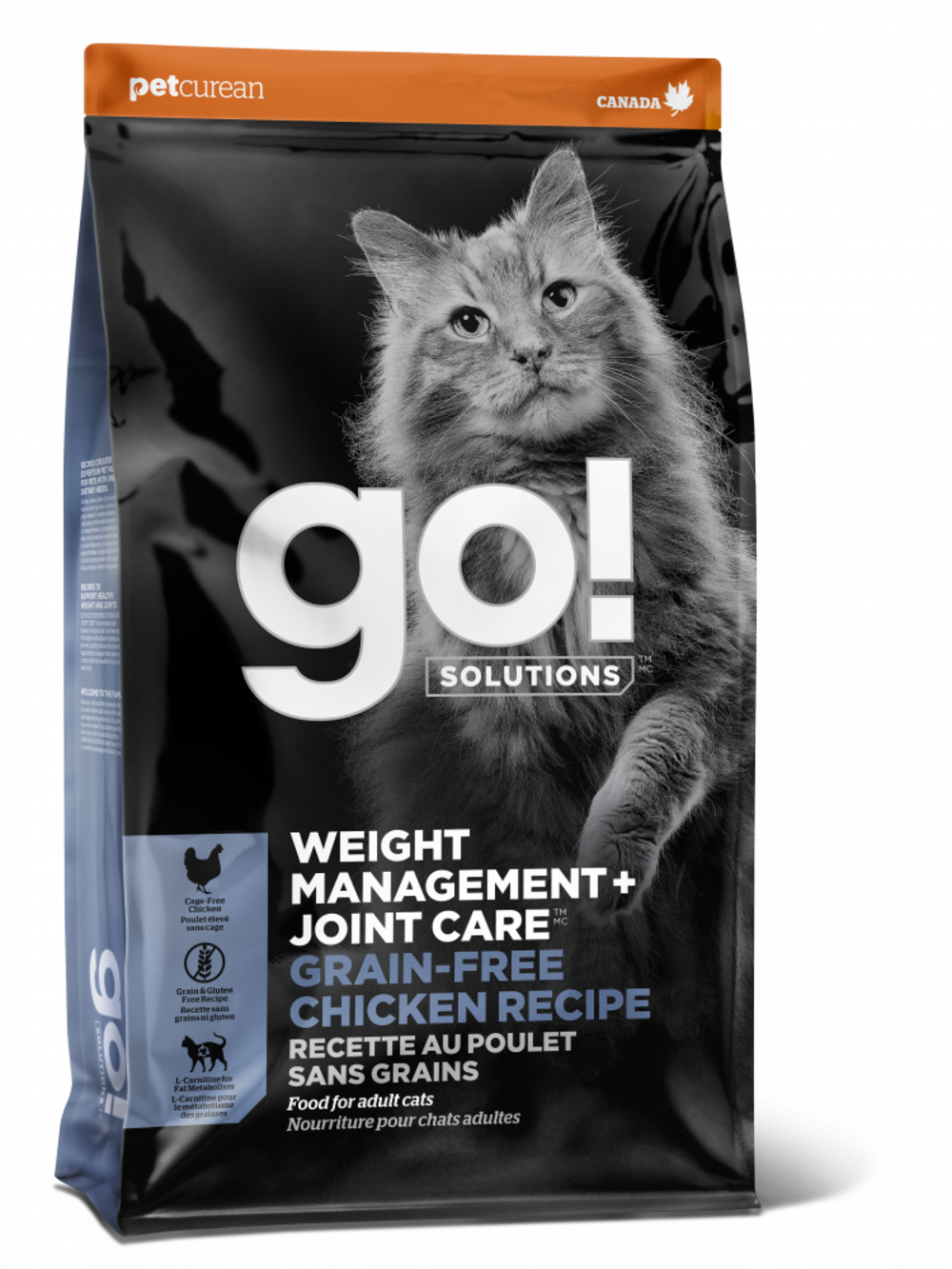 GO! SOLUTIONS WEIGHT MANAGEMENT JOINT CARE Grain-Free Chicken Recipe for cats