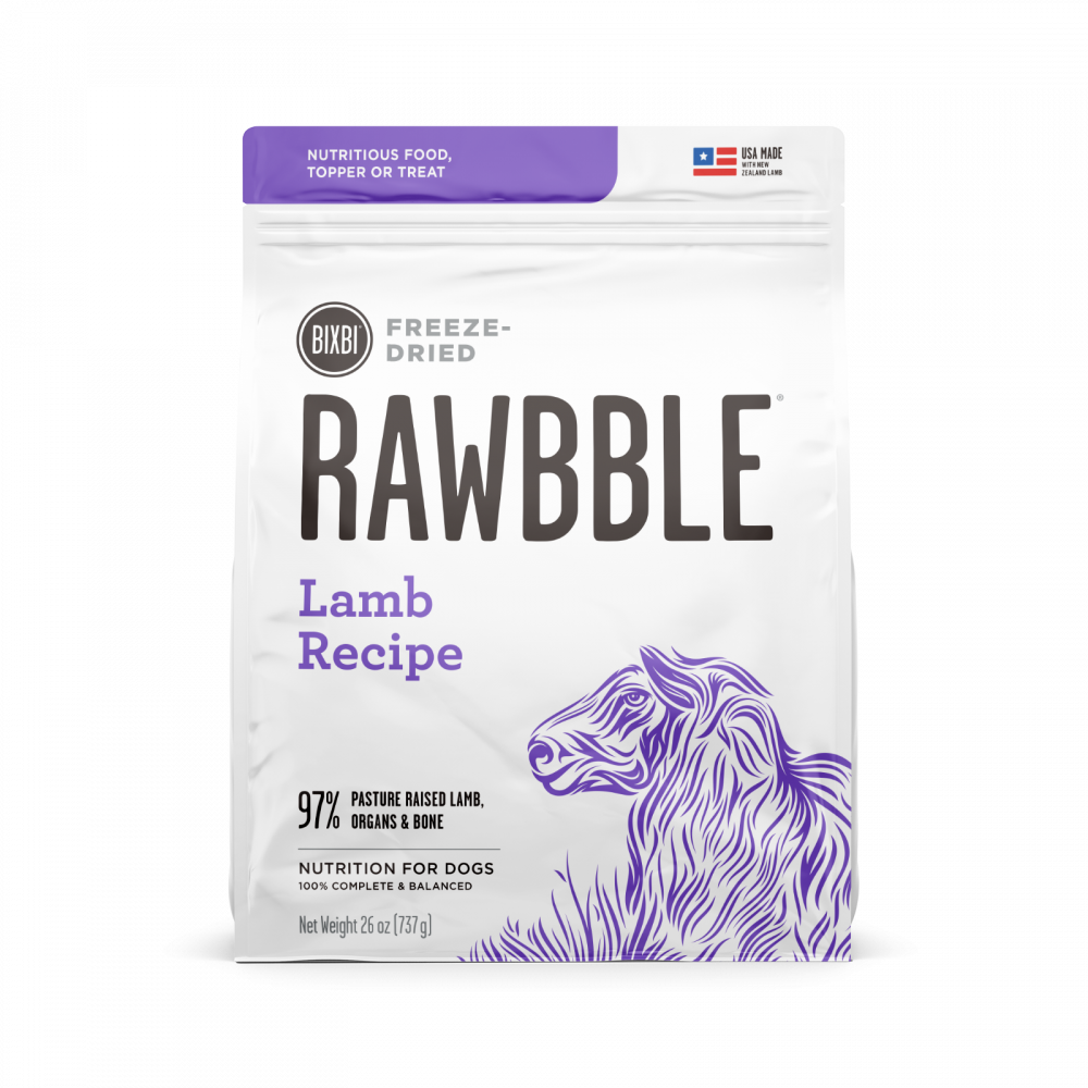 BIXBI Rawbble Freeze Dried Lamb