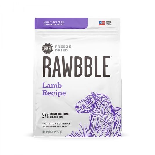 BIXBI Rawbble Freeze Dried Lamb