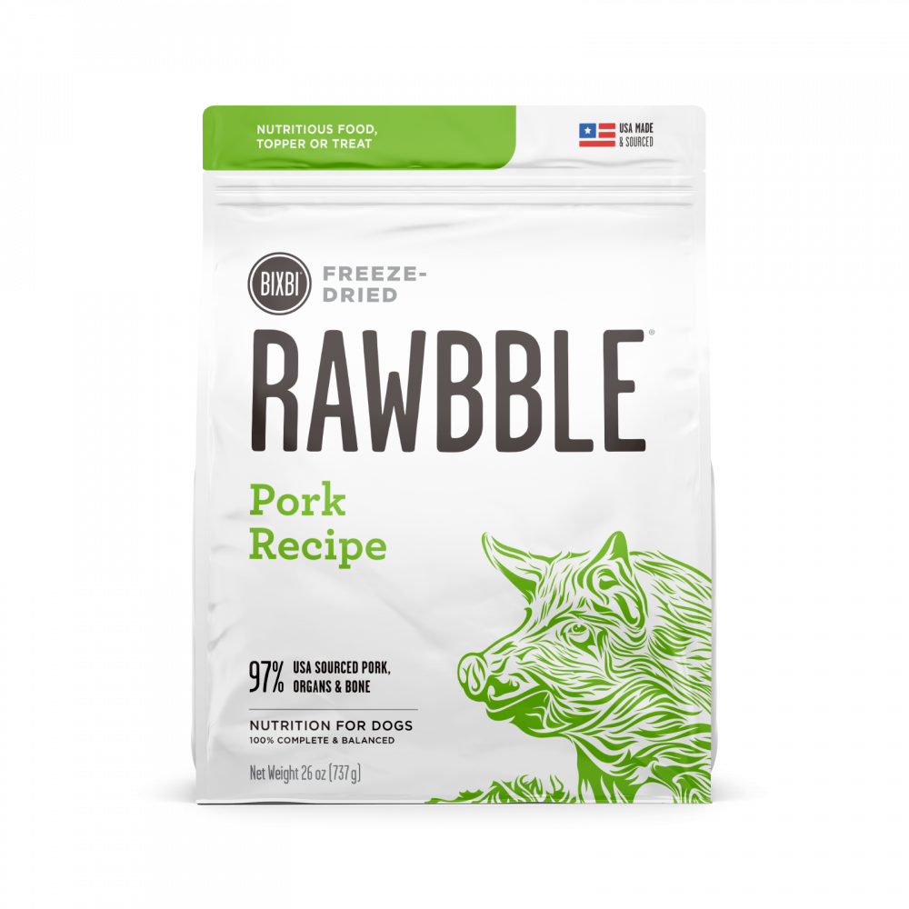 BIXBI Rawbble Freeze Dried Pork