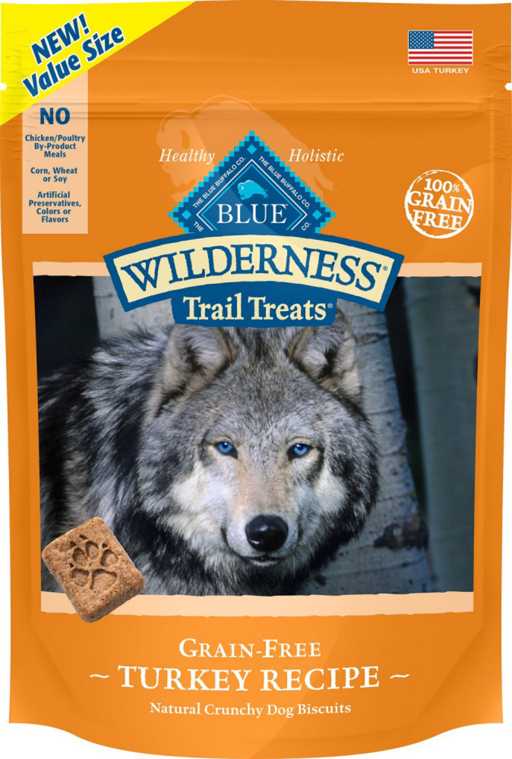 Blue Buffalo Wilderness Trail Grain Free Turkey Dog Treats